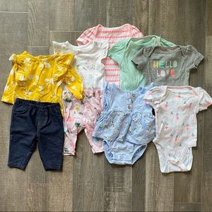 Newborn 7 outfit bundle